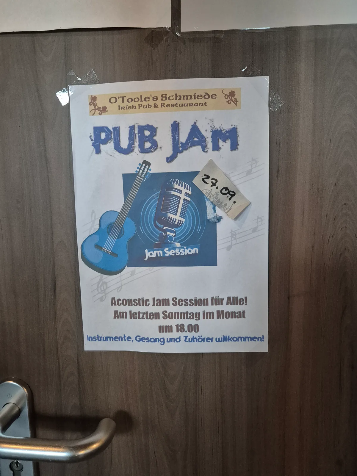 Pub Jam in O'Toole's Schmiede, Bärenschanzstraße 89, 90429 Nürnberg